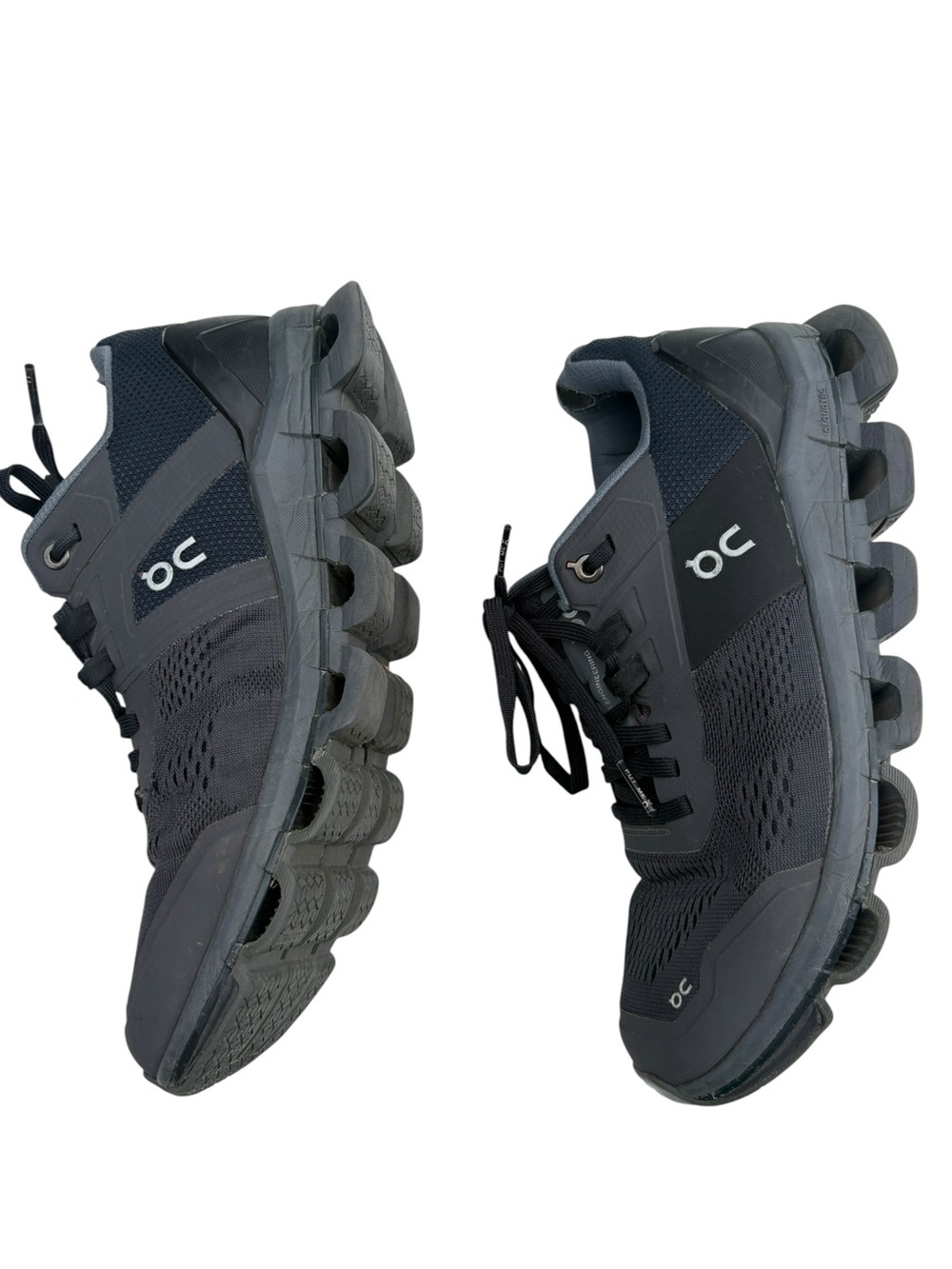 On Cloud Black Running Shoes Womens US 8 EU 39 Sneakers Athletic - Picture 7 of 10